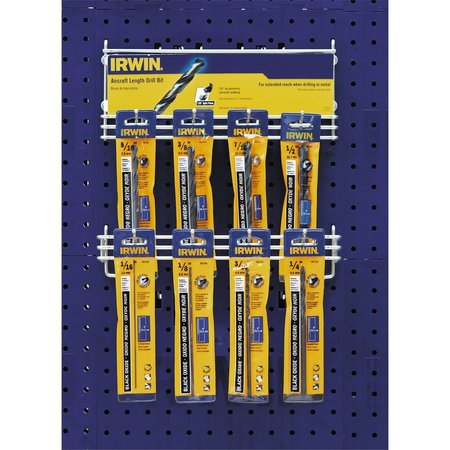 HANSON Drill Bit 16 pc. 6" Display 65504